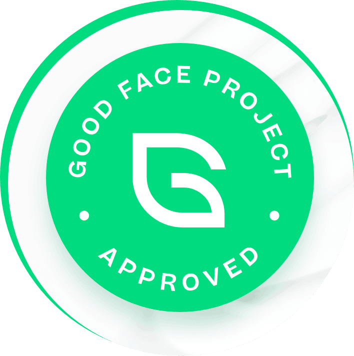Good Face Project Approved logo